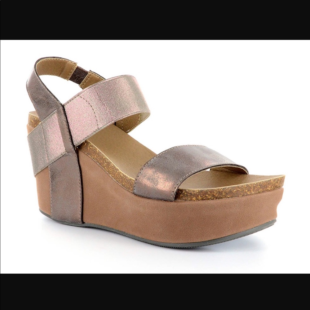 Corkys Wedge Brushed Bronze